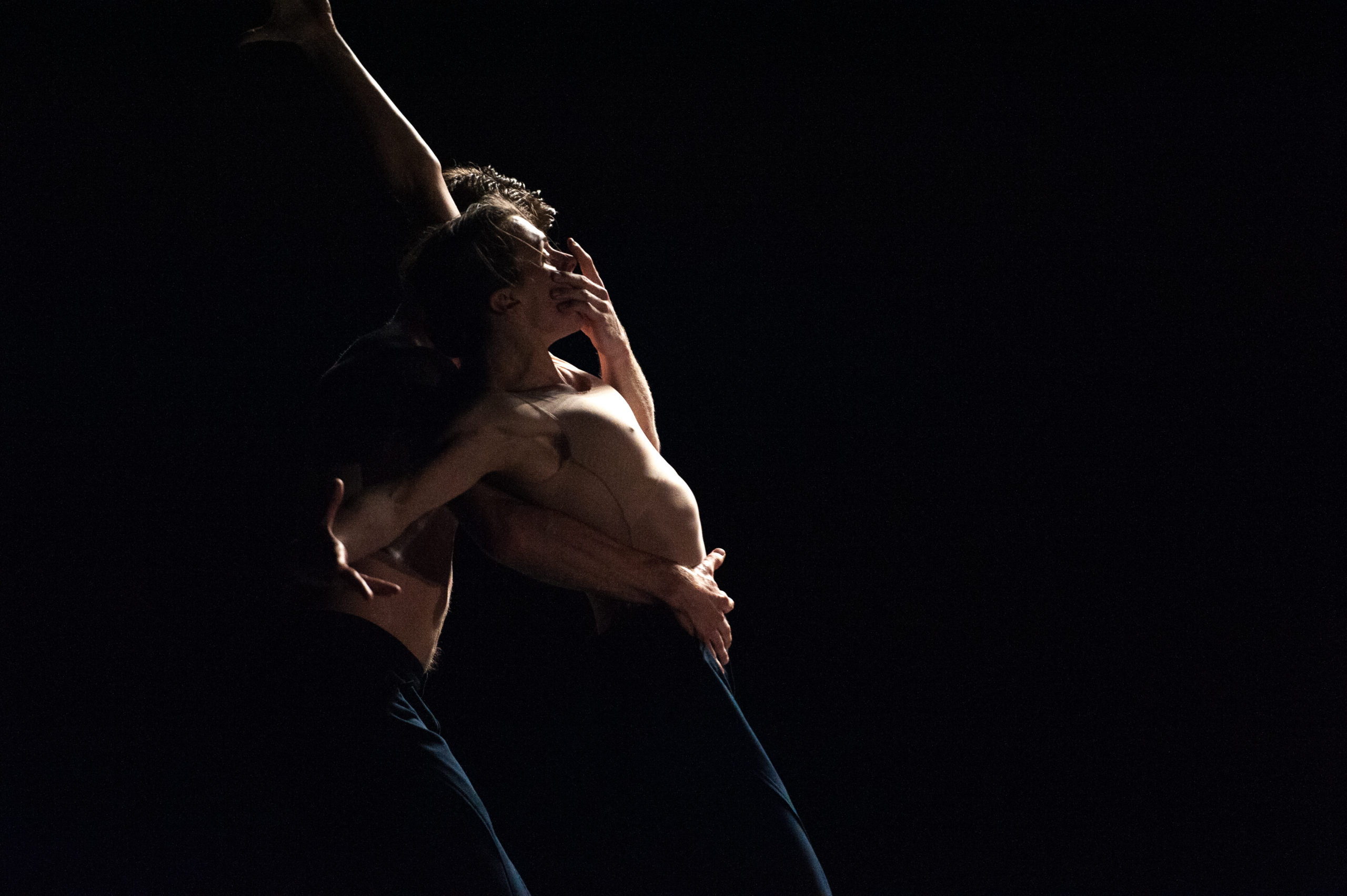 Ballet BC dancers Alexis Fletcher and Scott Fowler in Sortijas. (2) Photo by Cindi Wicklund.