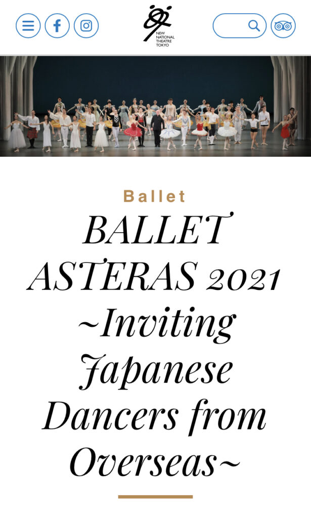 Ballet Asteras 2021